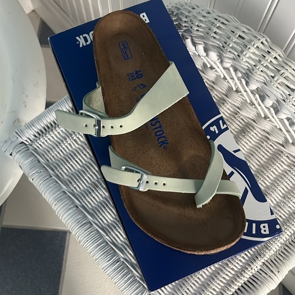 Birkenstock Mint Green Sandals - Picture 3 of 7